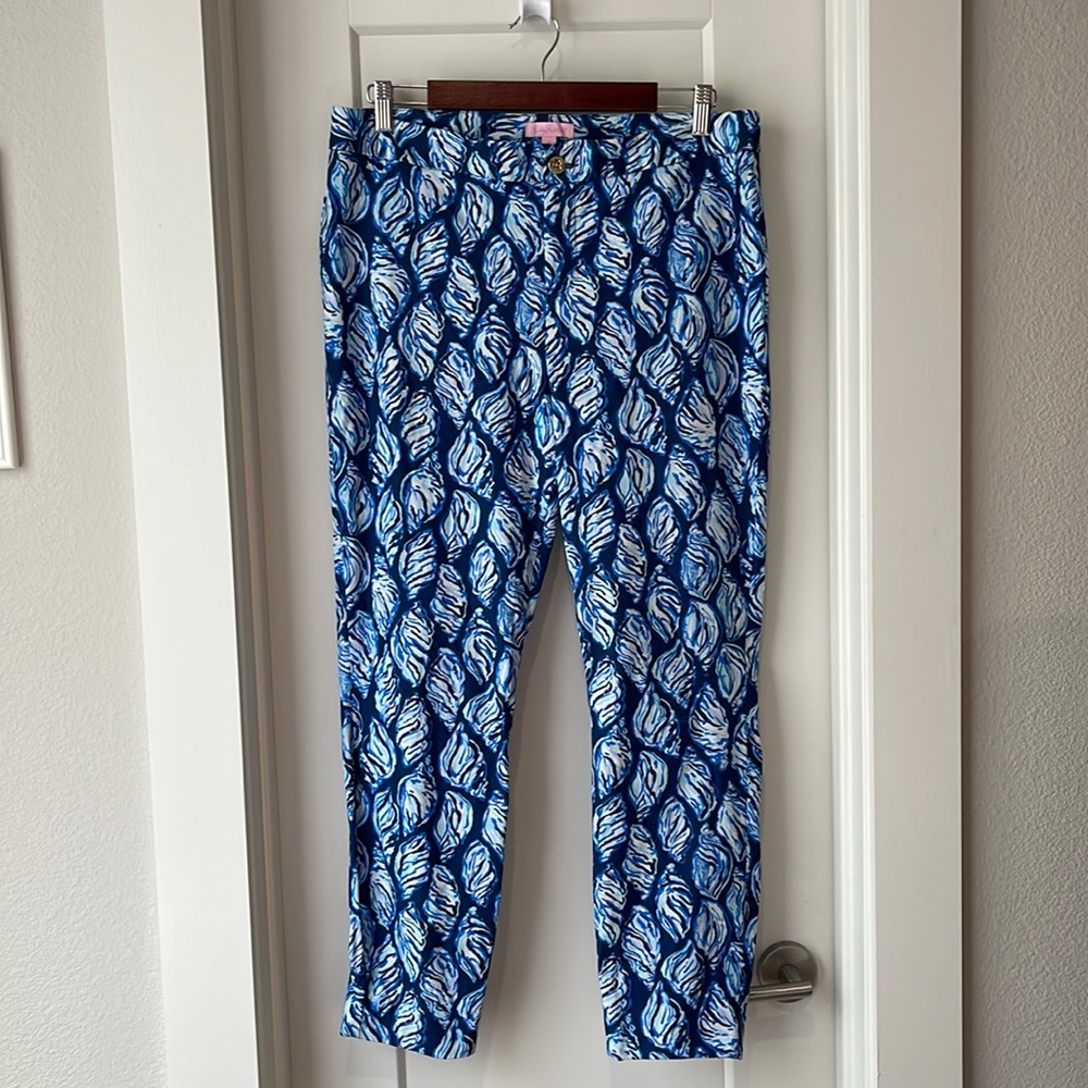 Lilly Pulitzer Shell Patterned Dress Pants